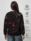 Женский свитшот / Лепестки | Casual