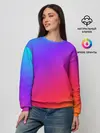 Женский свитшот / Градиент