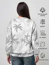 Женский свитшот / ПАЛЬМЫ | ЛЕТО | TROPICAL