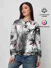 Женский свитшот / ПАЛЬМЫ | TROPICAL GLITCH