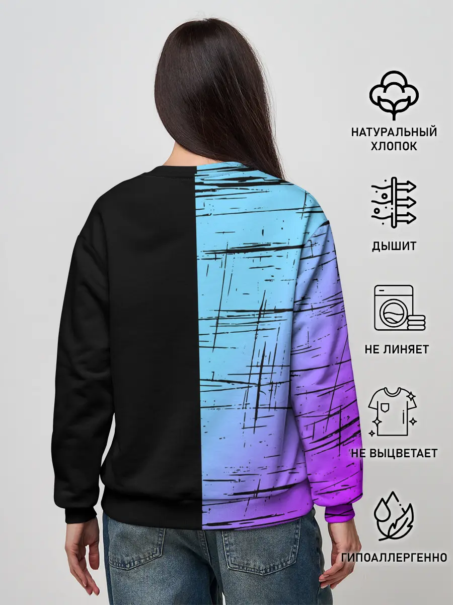 Женский свитшот / FORTNITE MARSHMELLO.