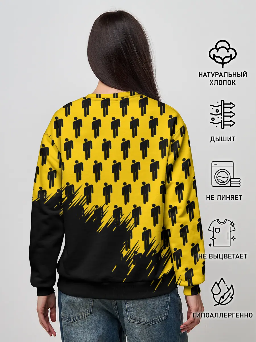 Женский свитшот / Billie Eilish.