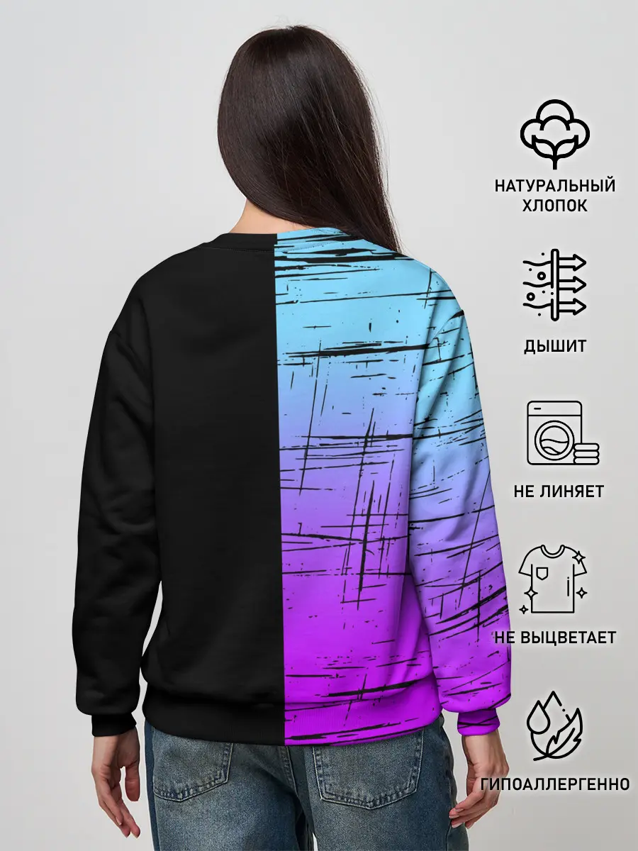 Женский свитшот / FORTNITE MARSHMELLO.