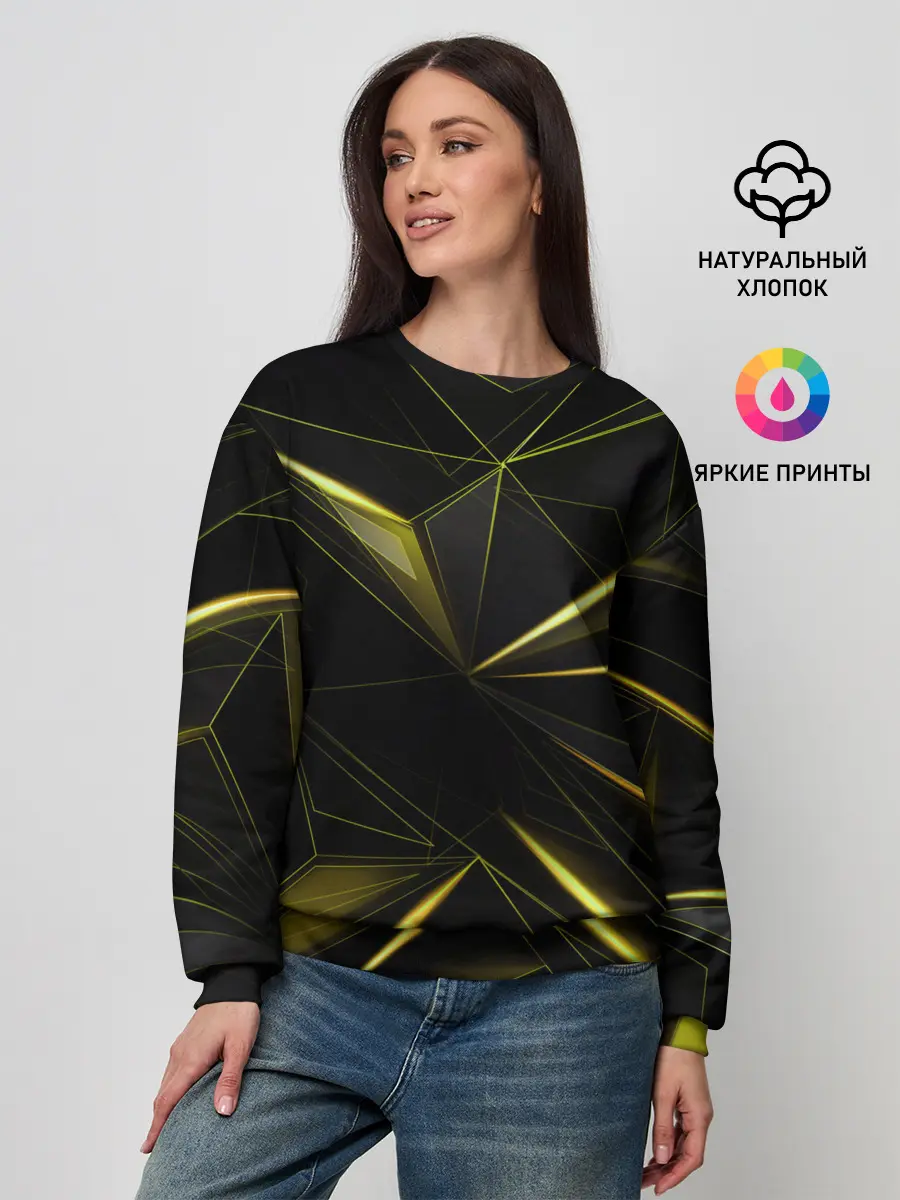 Женский свитшот / Текстура.