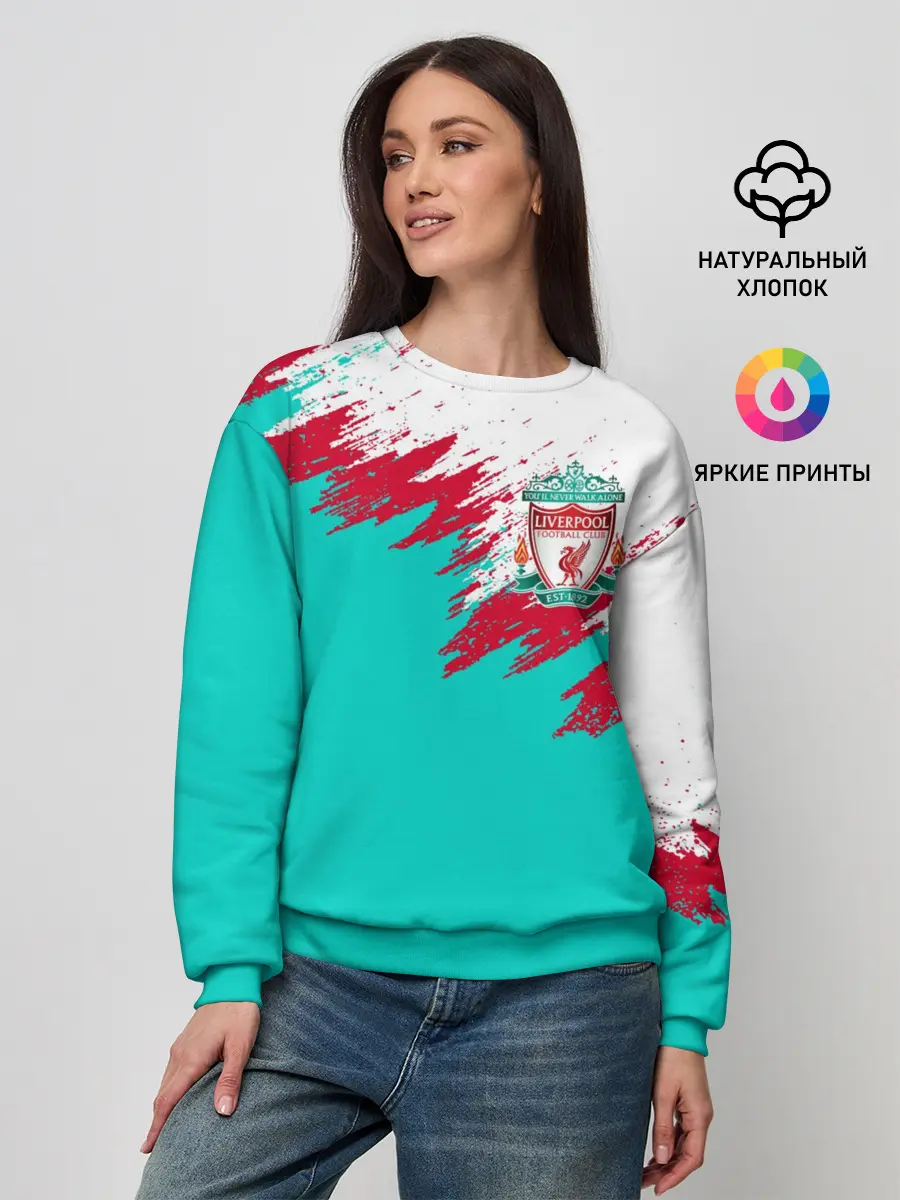 Женский свитшот / LIVERPOOL | ЛИВЕРПУЛЬ