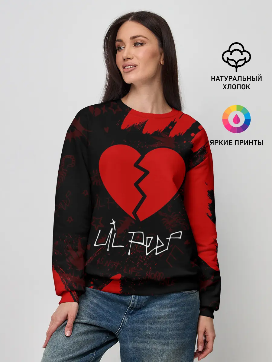 Женский свитшот / LIL PEEP / ЛИЛ ПИП