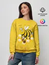 Женский свитшот / Лето. Пчелы. Мед