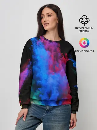Женский свитшот / КРАСКИ
