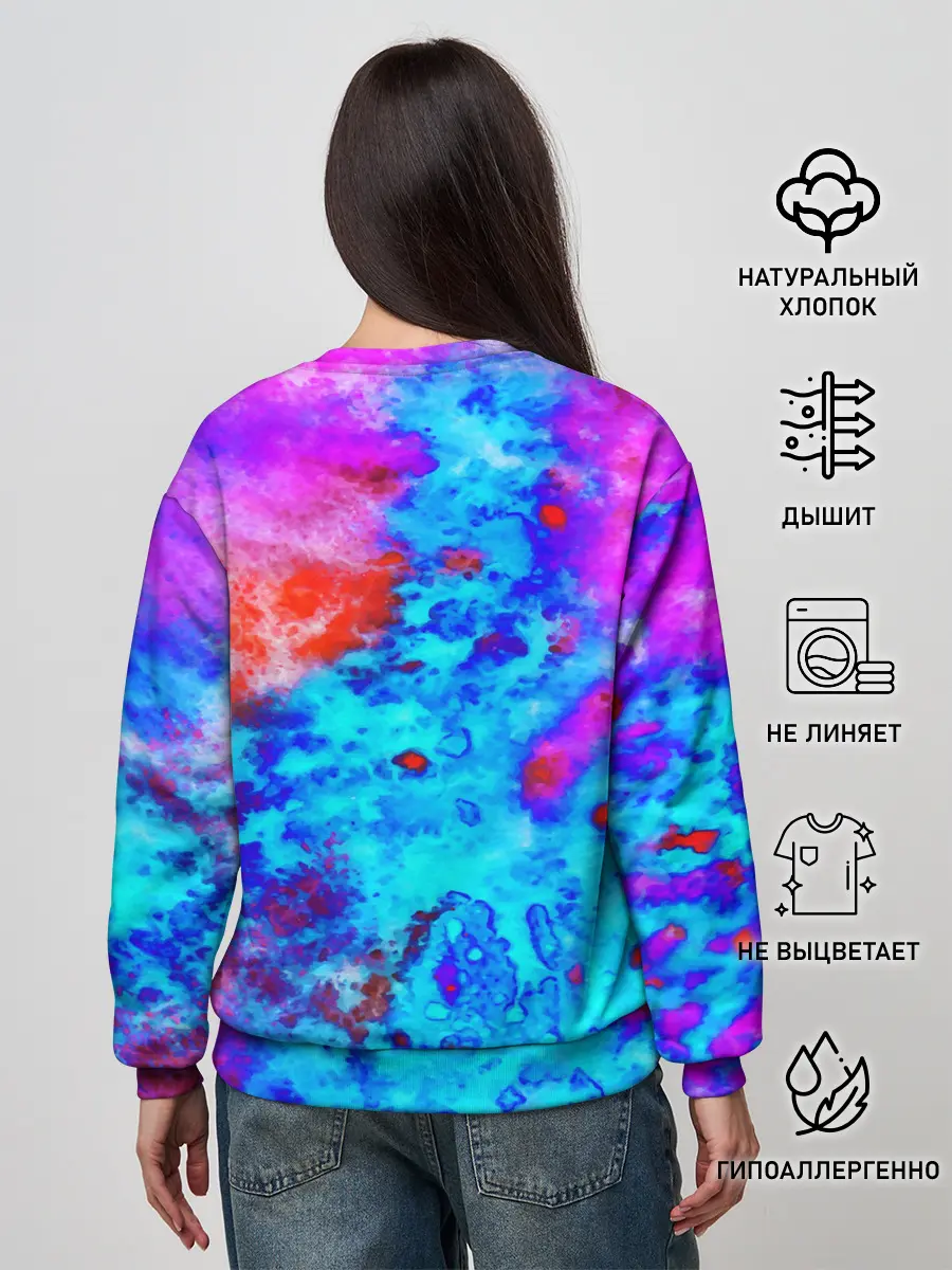 Женский свитшот / ABSTRACTION COLORS
