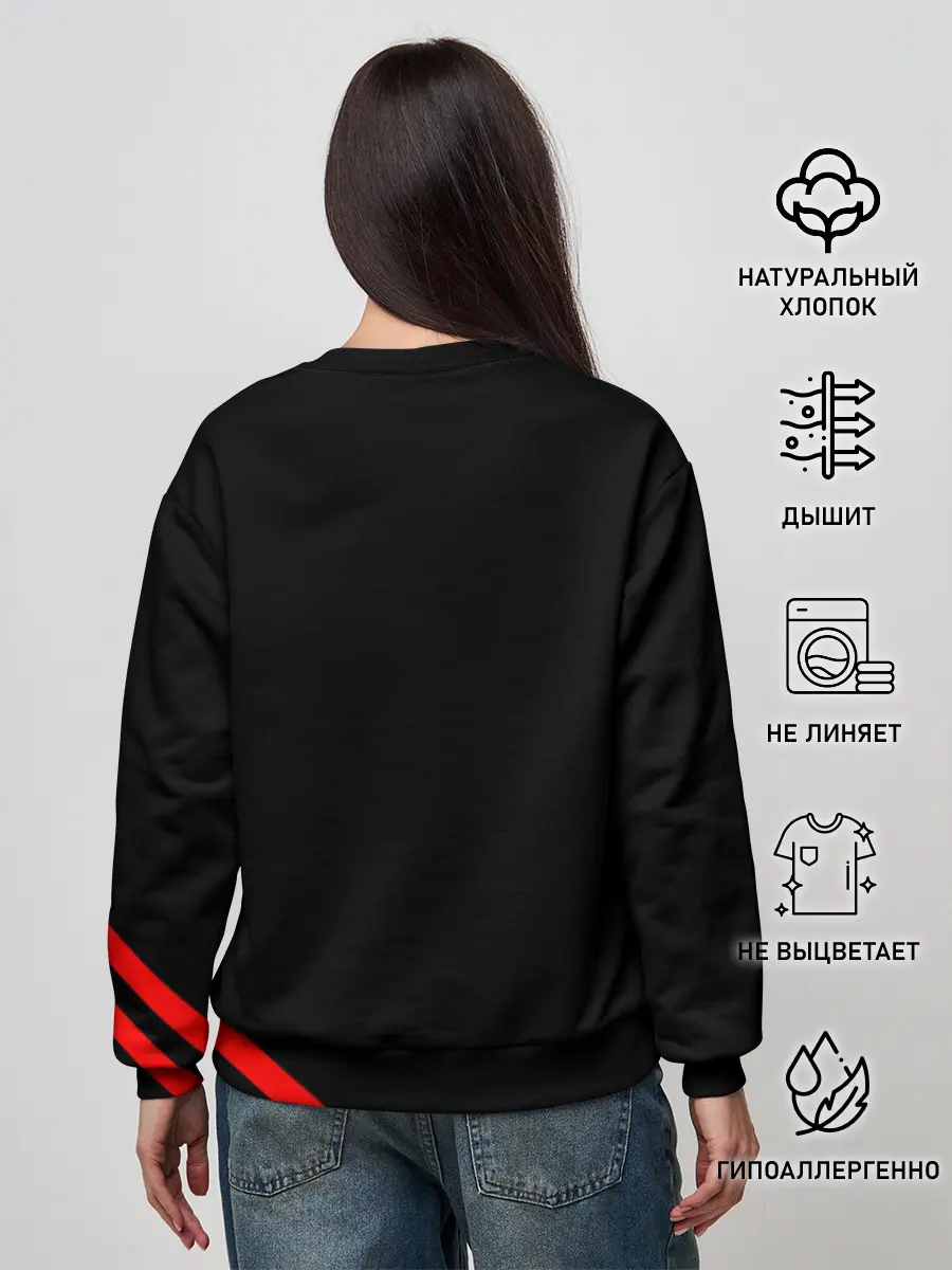 Женский свитшот / Манчестер Юнайтед Red Devil