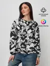 Женский свитшот / Камуфляж | ЧБС