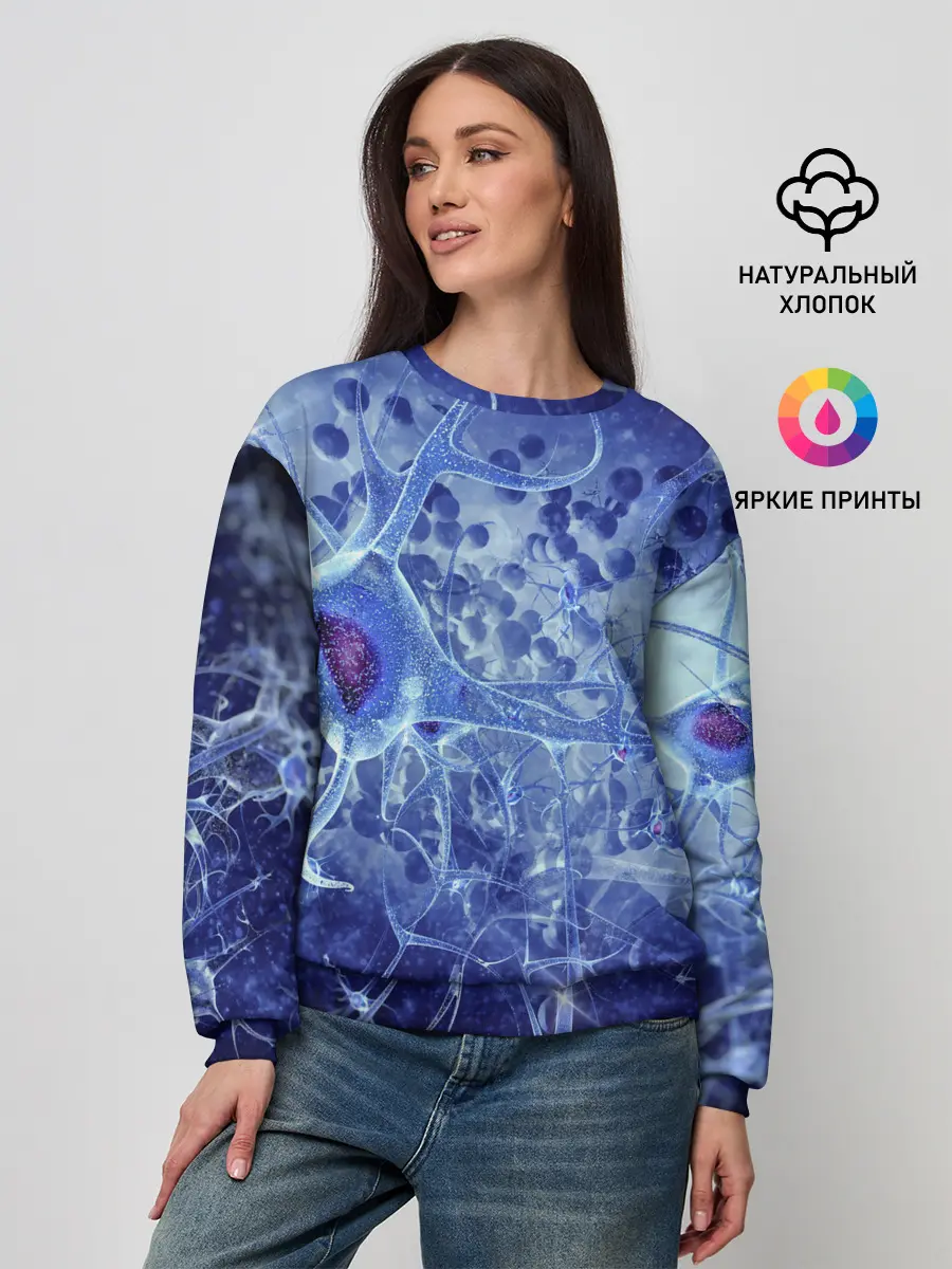 Женский свитшот / ВИРУС