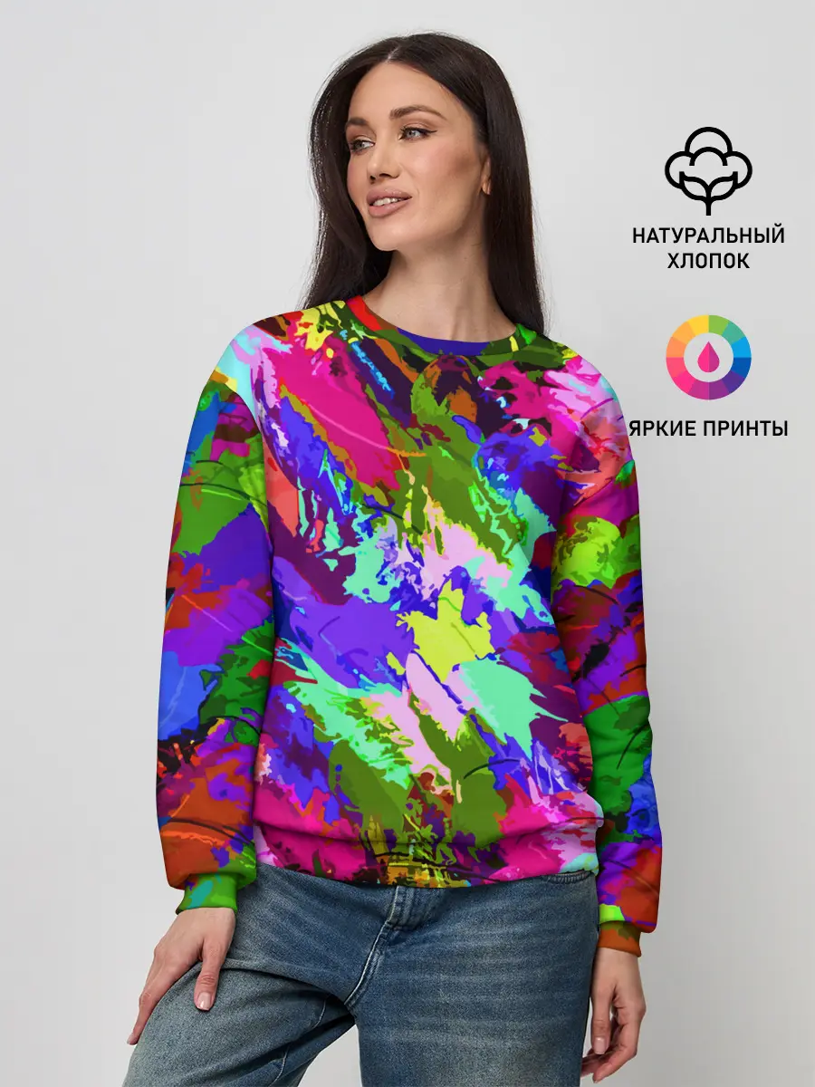 Женский свитшот / Краска