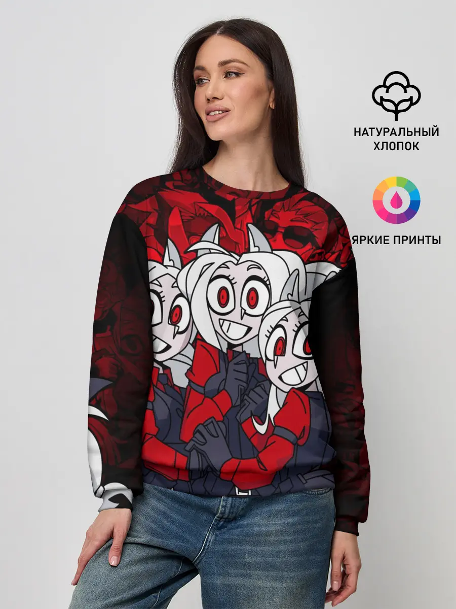 Женский свитшот / HELLTAKER CERBERUS