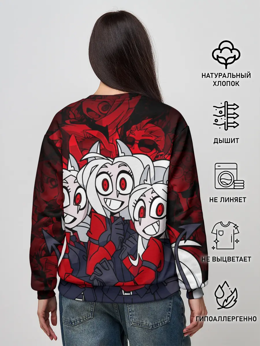 Женский свитшот / HELLTAKER CERBERUS