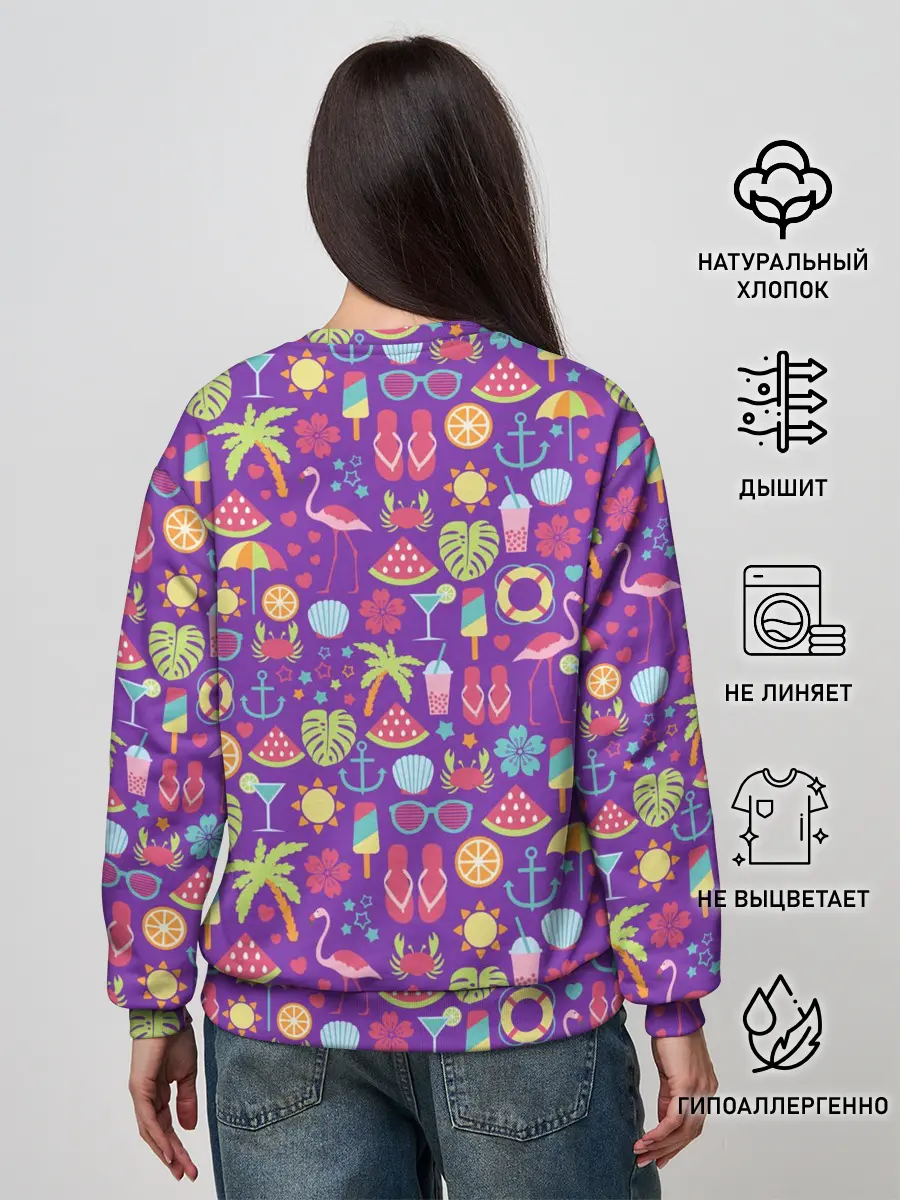 Женский свитшот / Шар Дракона. Мастер Роши