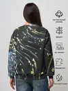 Женский свитшот / Абстракция искры полосы боке