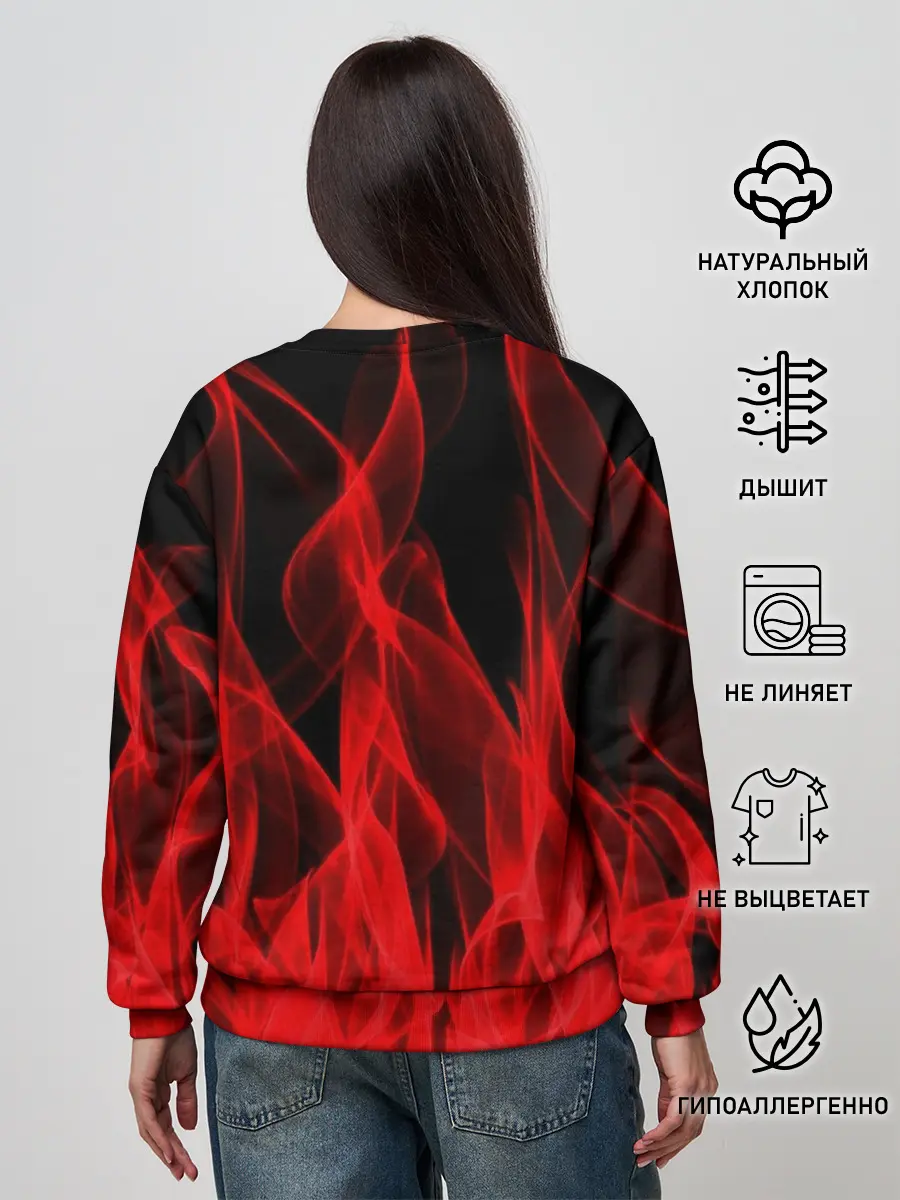 Женский свитшот / Главный герой Helltaker