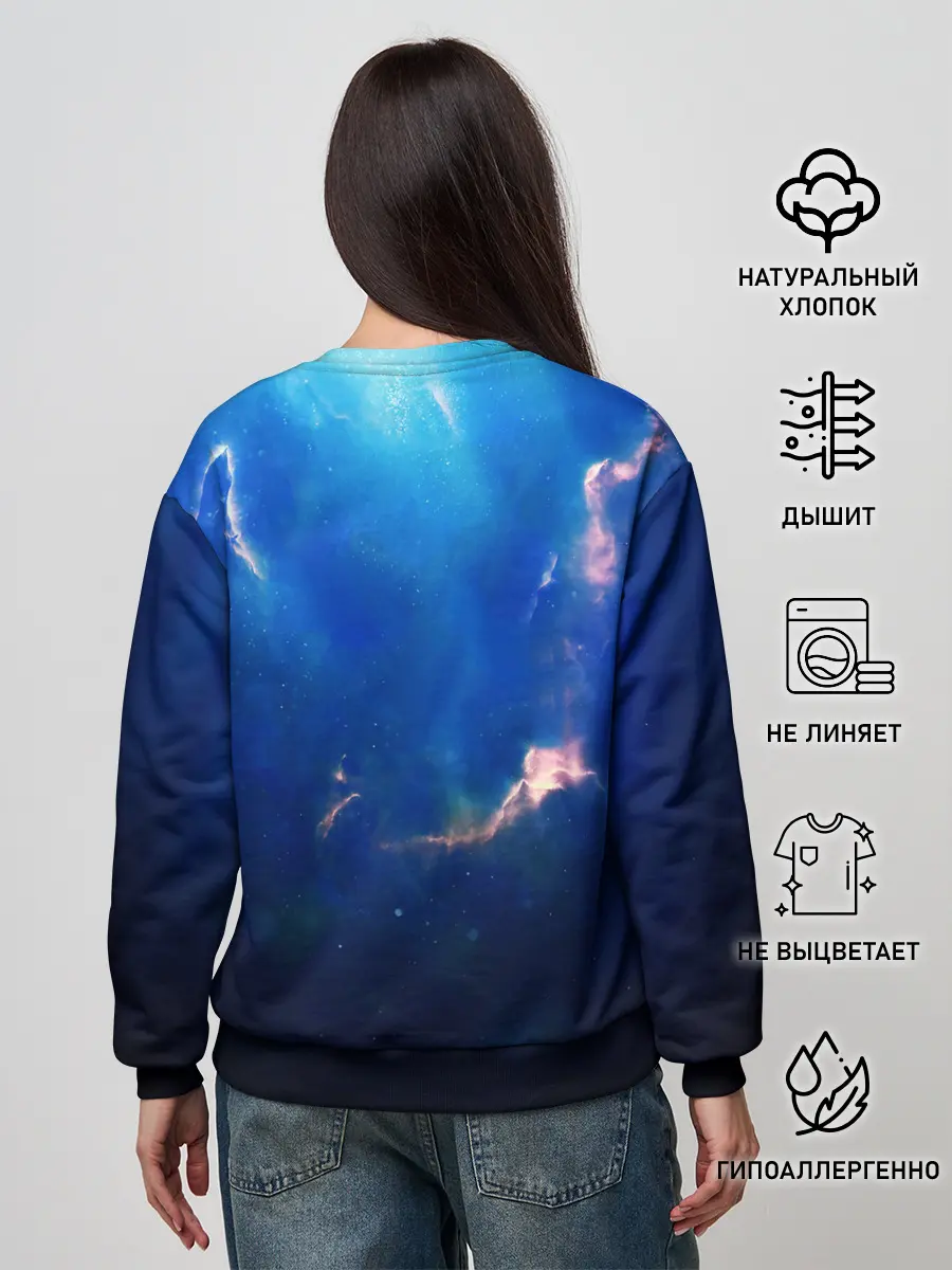 Женский свитшот / ПАДЕНИЕ В БЕЗДНУ