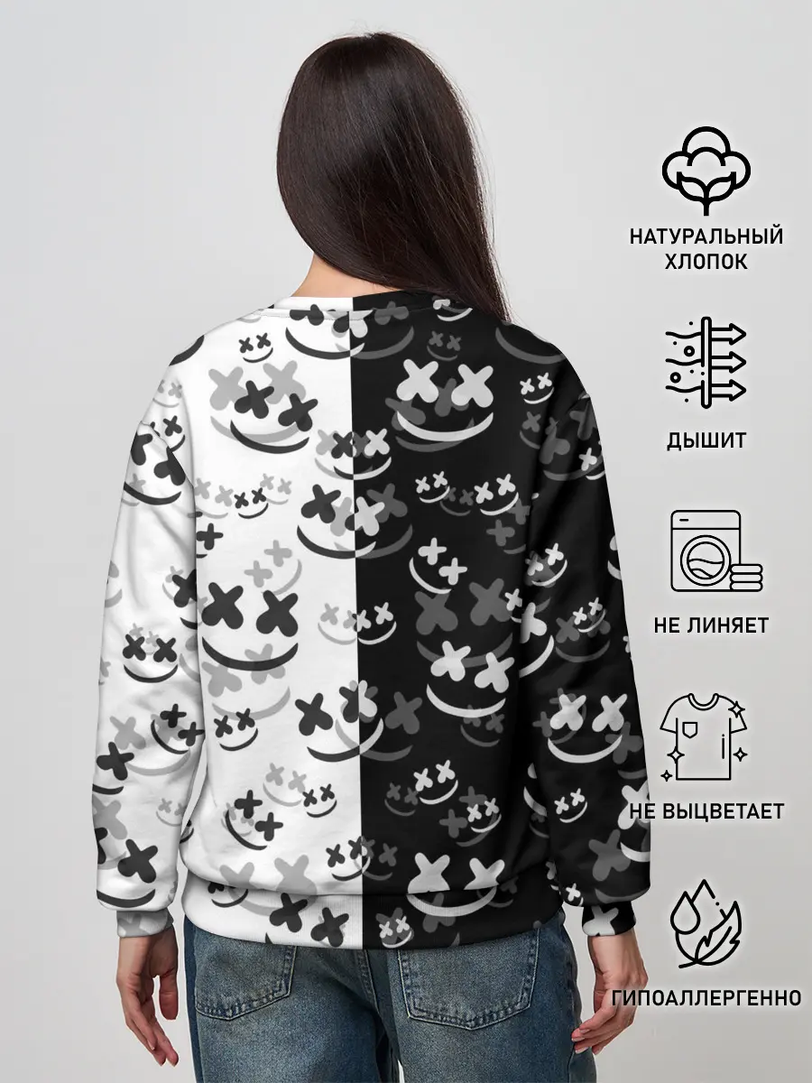 Женский свитшот / FORTNITE | MARSHMELLO