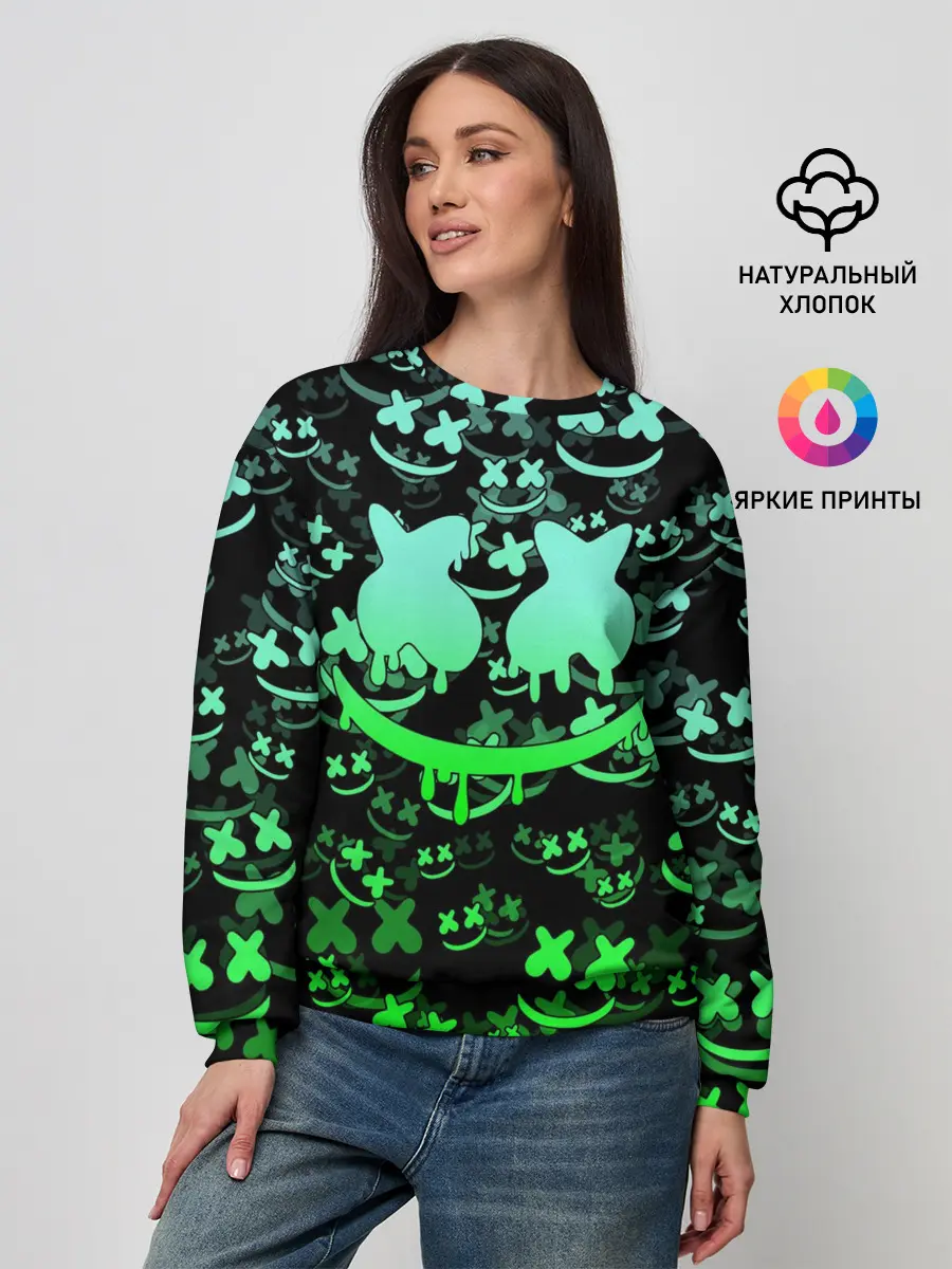 Женский свитшот / MARSHMELLO