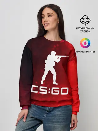 Женский свитшот / CS GO | КС ГО