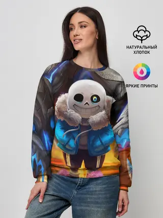 Женский свитшот / UNDERTALE | АНДЕРТЕЙЛ