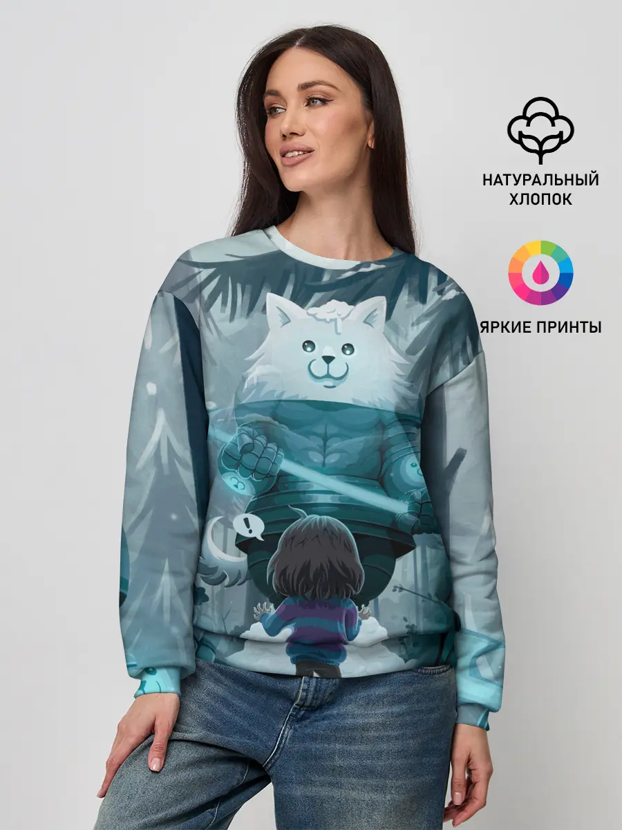 Женский свитшот / UNDERTALE