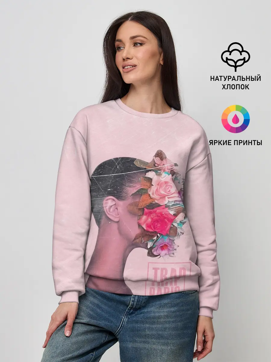 Женский свитшот / Trap Paris