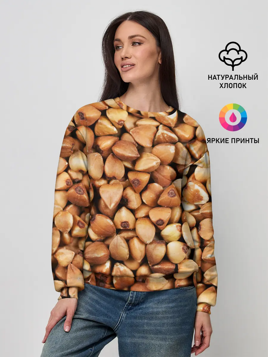 Женский свитшот / Гречка