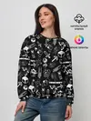 Женский свитшот / Minecraft pattern