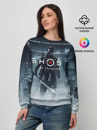 Женский свитшот / GHOST OF TSUSHIM.