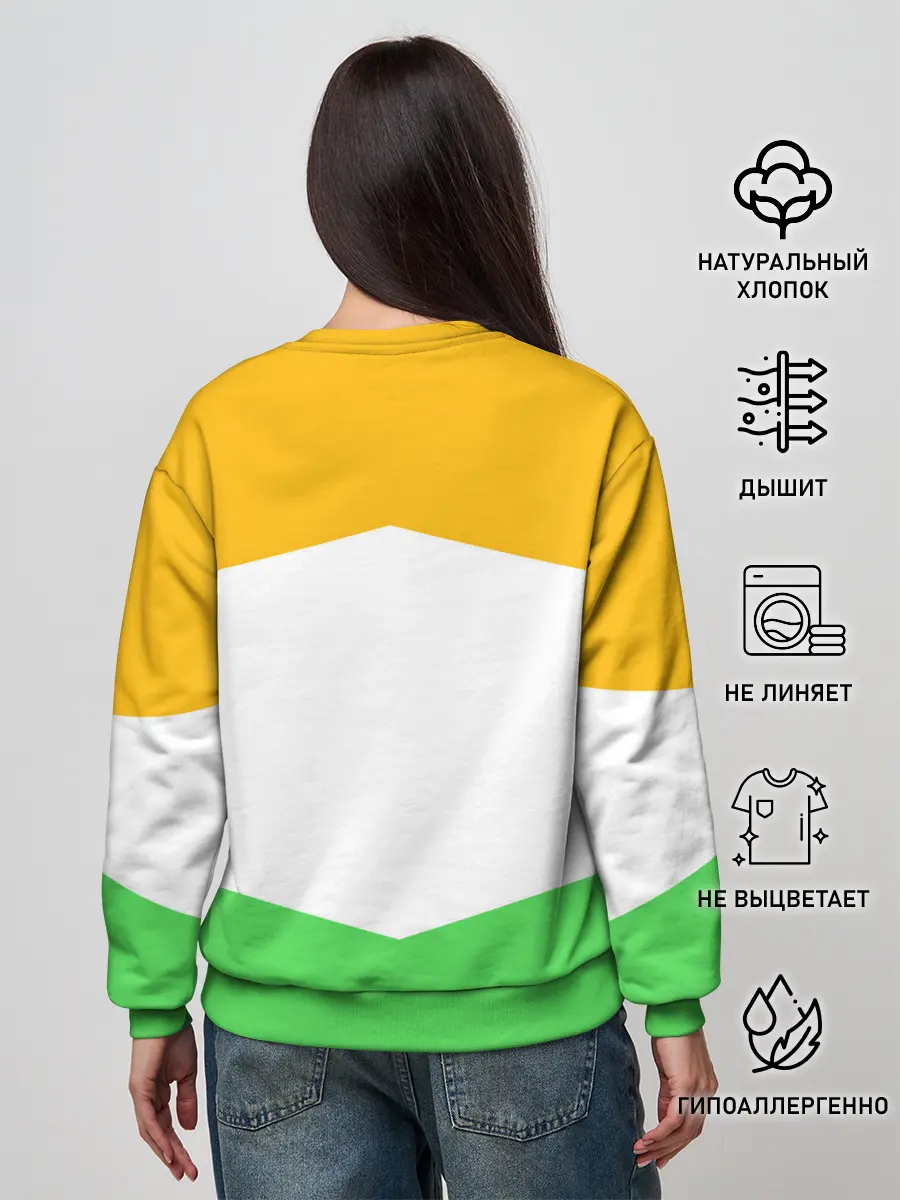 Женский свитшот / ИНДИЯ | INDIA