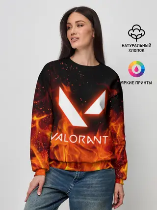 Женский свитшот / VALORANT