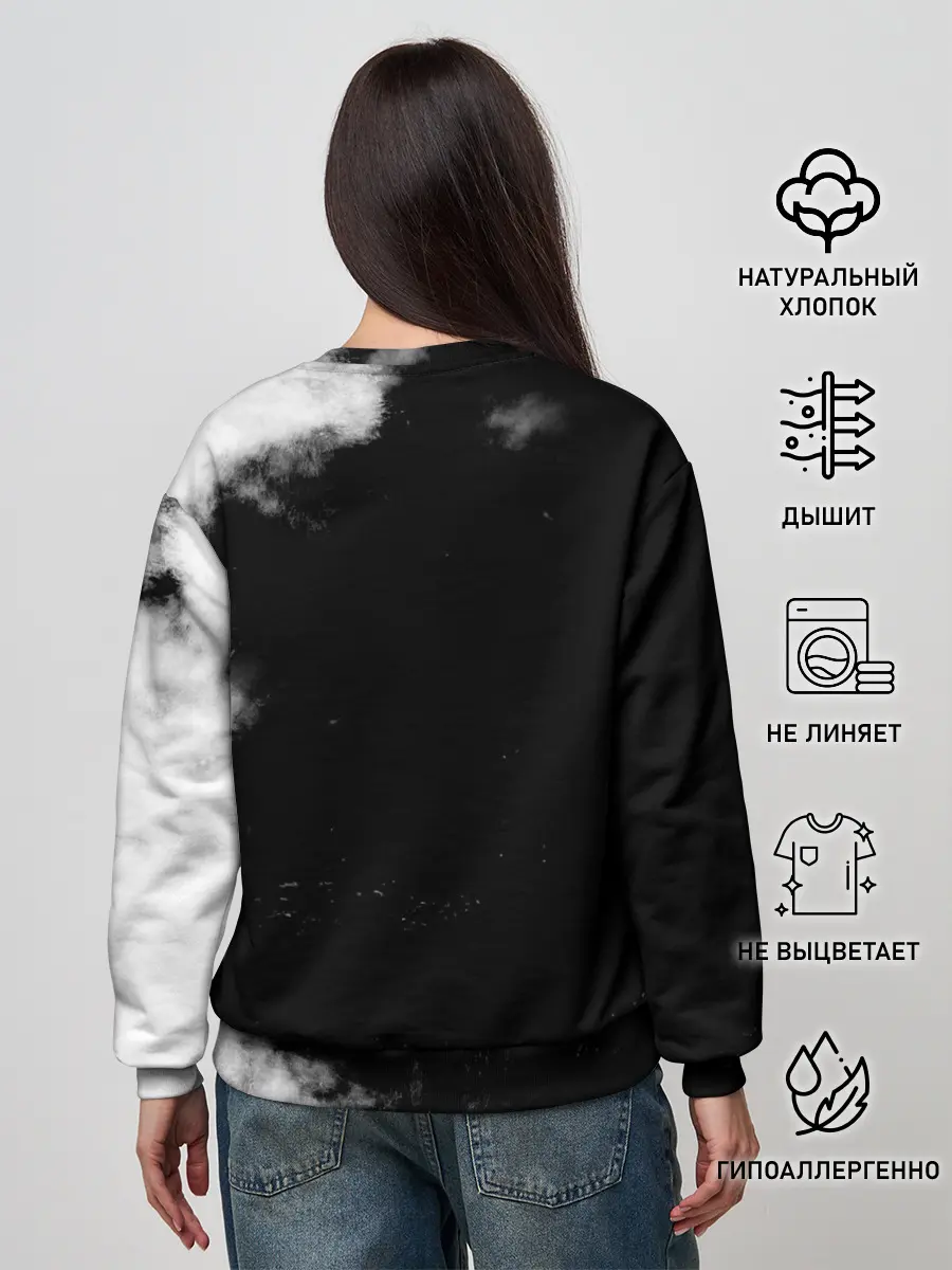 Женский свитшот / Coronavirus 2019 - nCoV