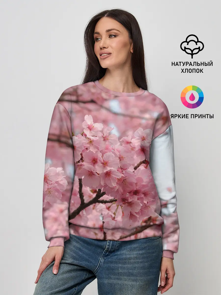Женский свитшот / САКУРА