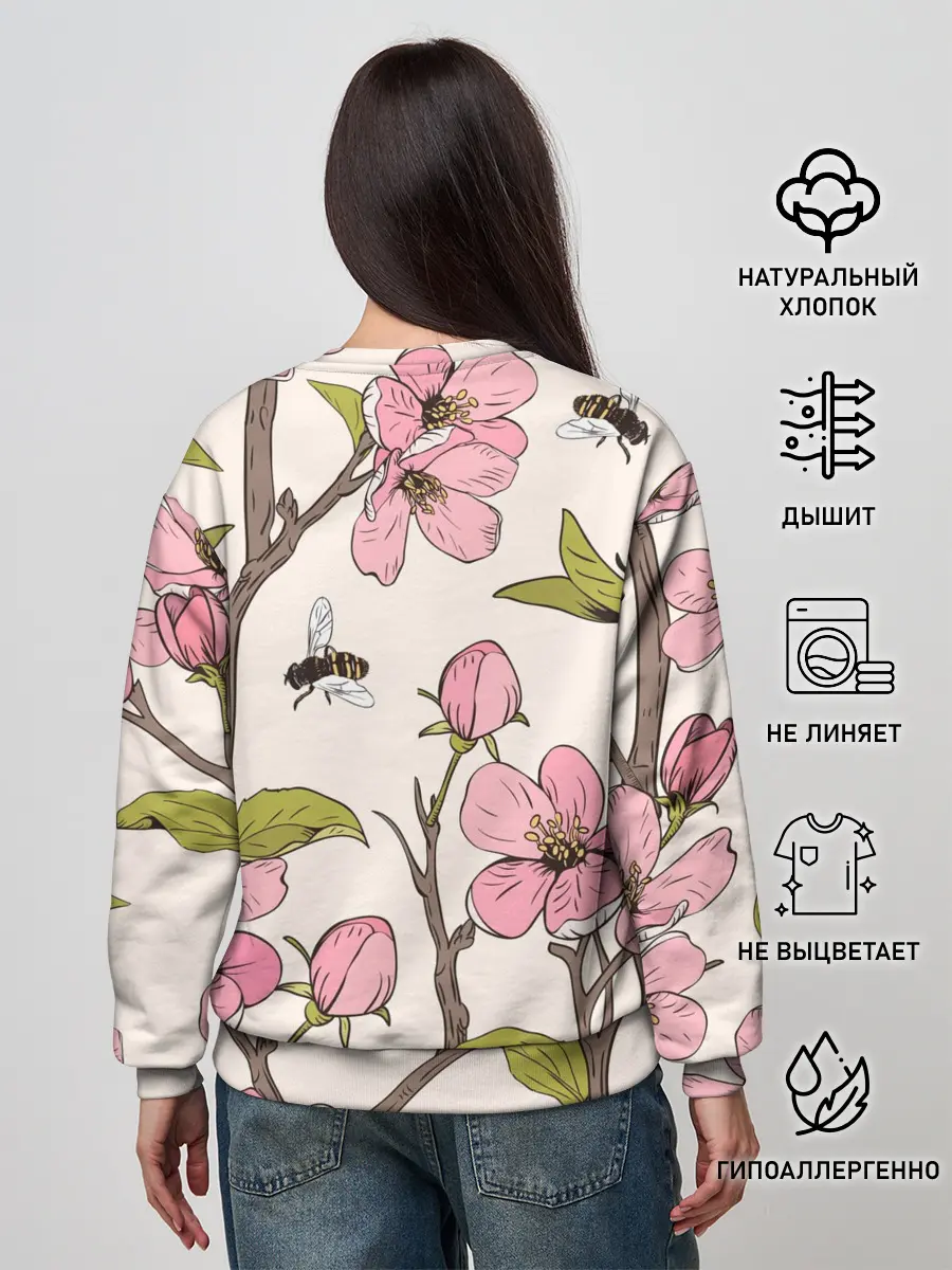 Женский свитшот / САКУРА | SAKURA