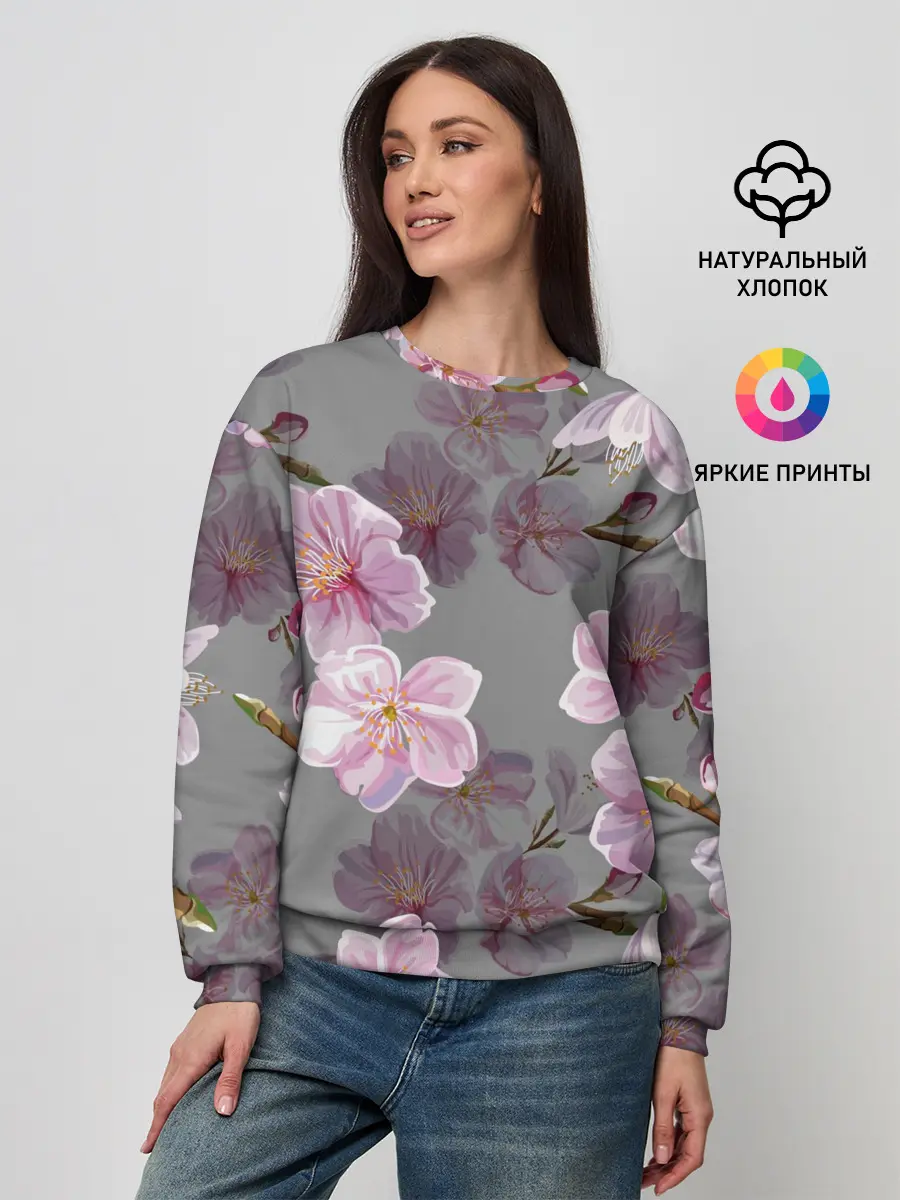 Женский свитшот / САКУРА