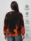 Женский свитшот / ОГОНЬ | FIRE