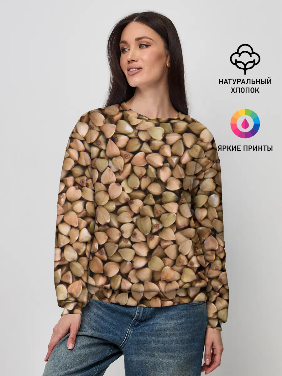 Женский свитшот / Гречка Греча