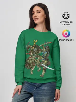 Женский свитшот / Черепашки Ниндзя