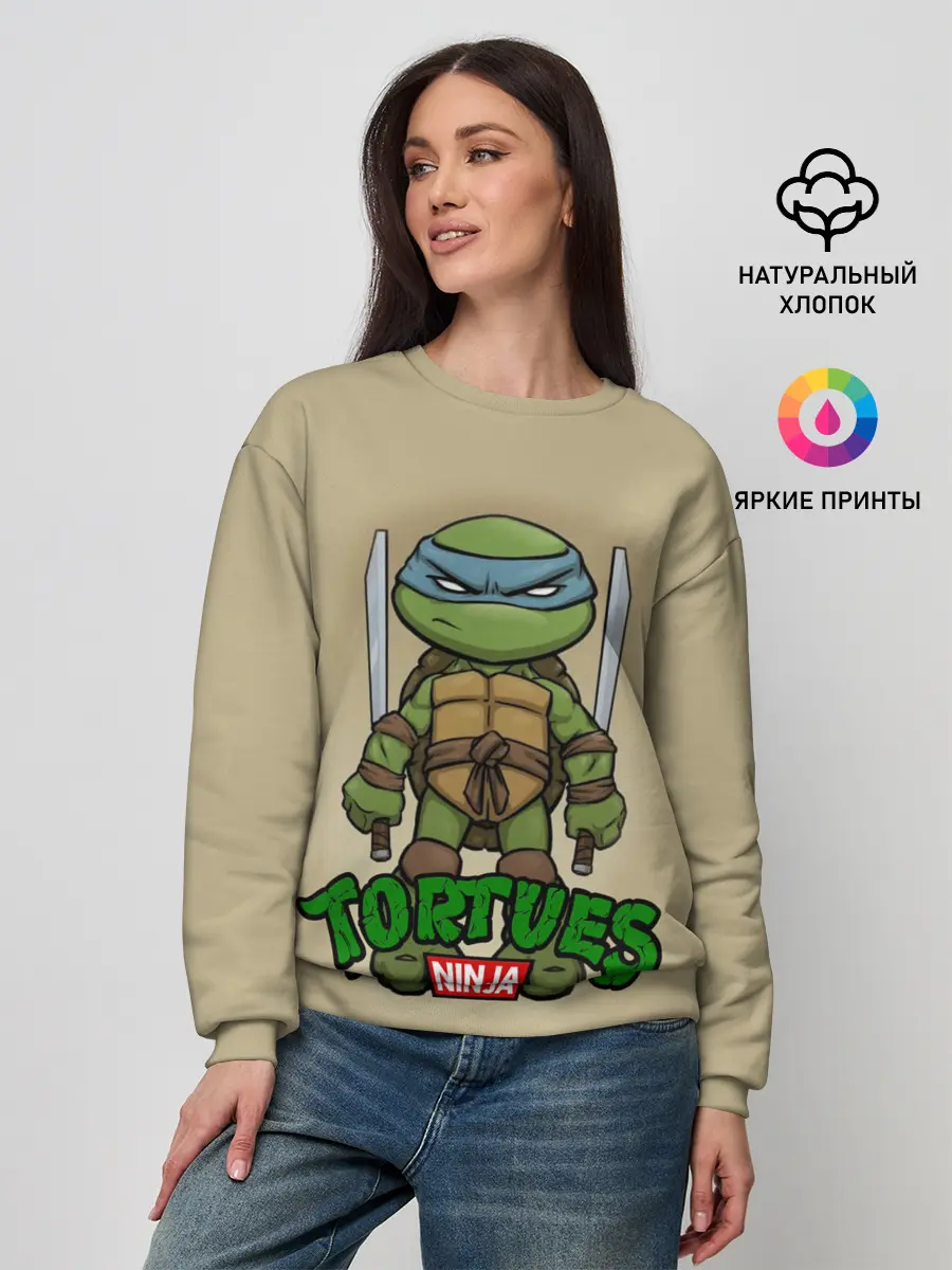 Женский свитшот / ЧЕРЕПАШКИ - НИНДЗЯ