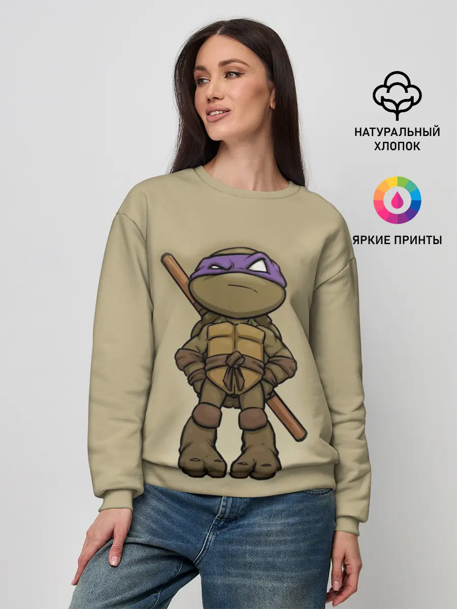Женский свитшот / ЧЕРЕПАШКИ - НИНДЗЯ