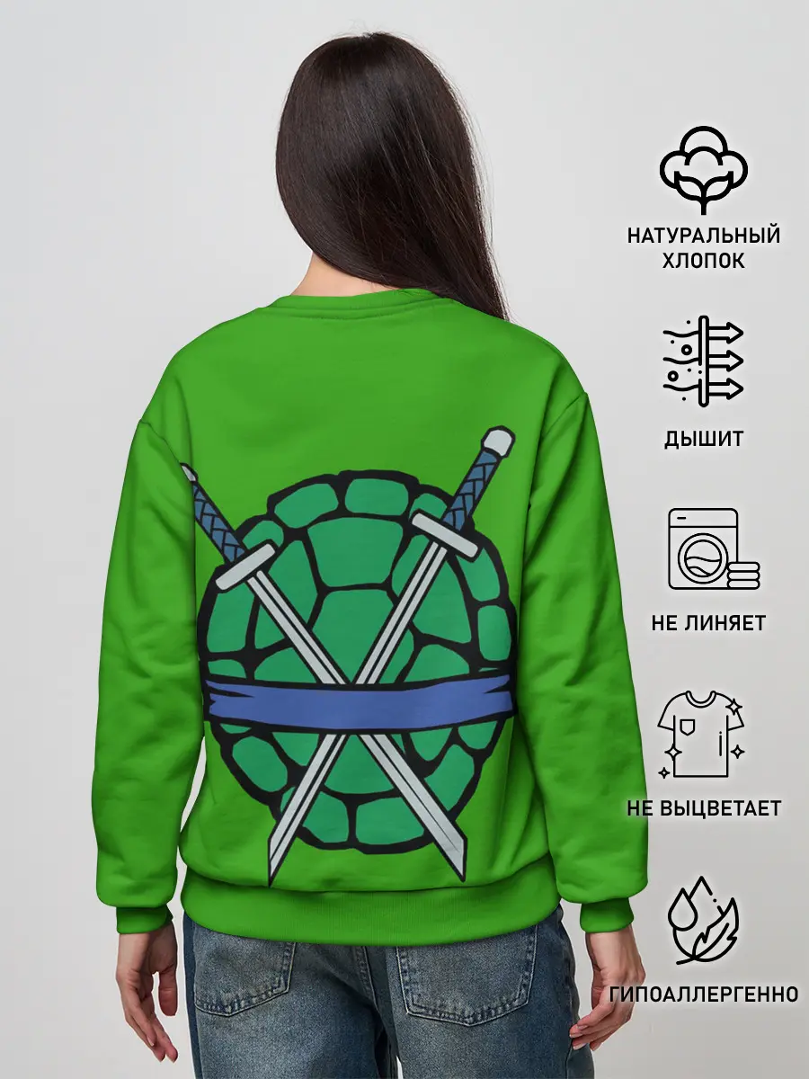 Женский свитшот / Черепашки-ниндзя