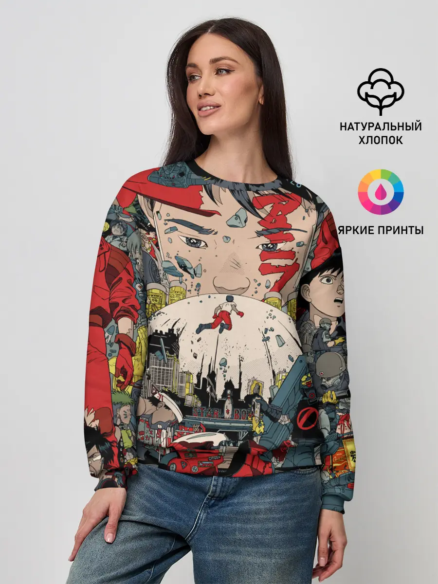 Женский свитшот / Аkira 1988 poster