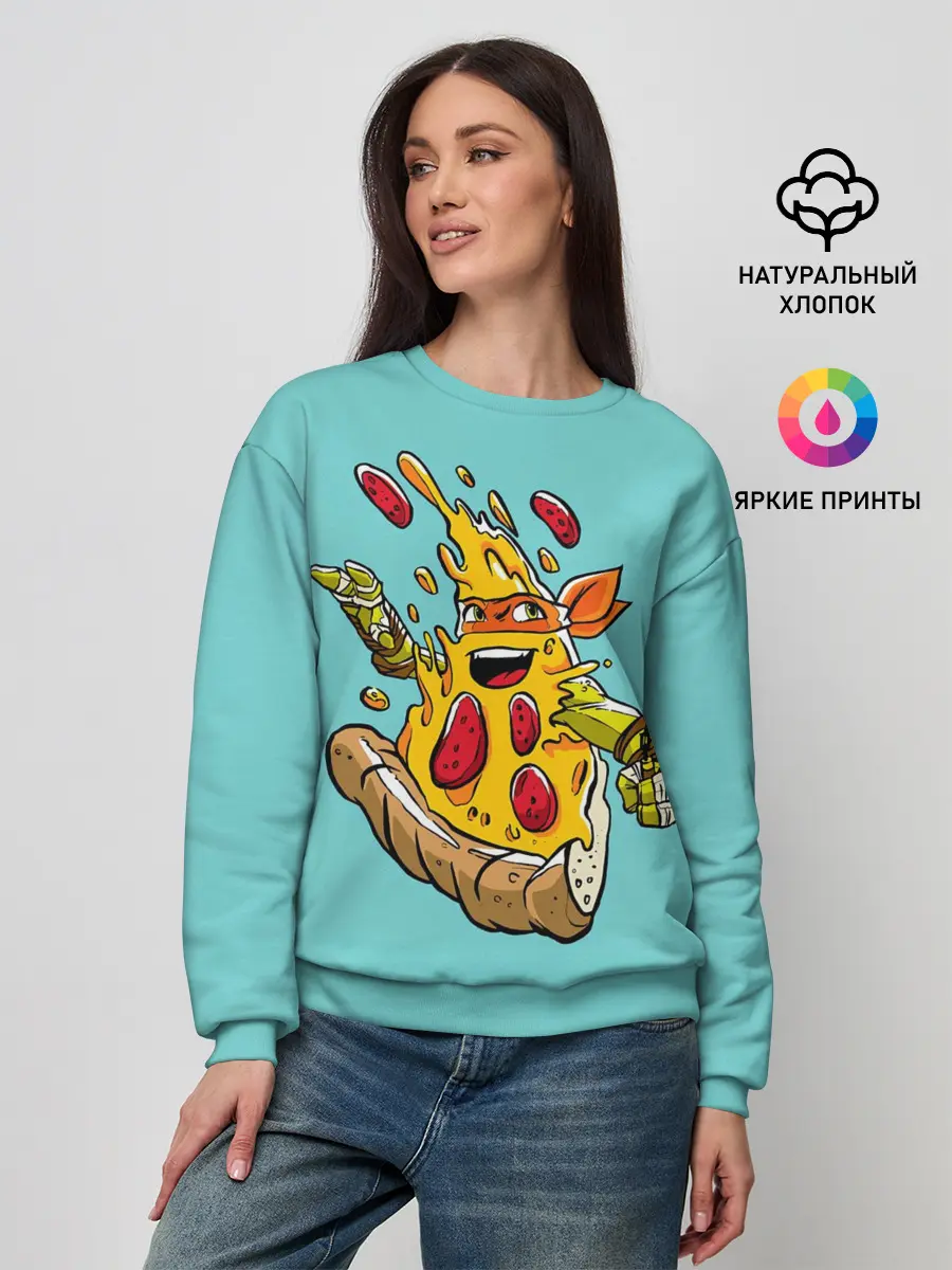 Женский свитшот / PIZZA TIME
