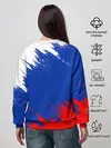 Женский свитшот / РОССИЯ ТРИКОЛОР