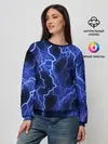 Женский свитшот / МОЛНИЯ NEON