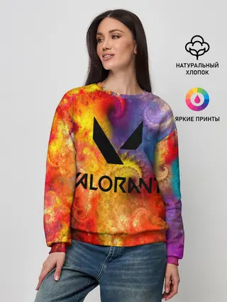 Женский свитшот / Valorant