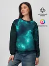 Женский свитшот / НЕОНОВЫЙ КОСМОС | NEON SPACE